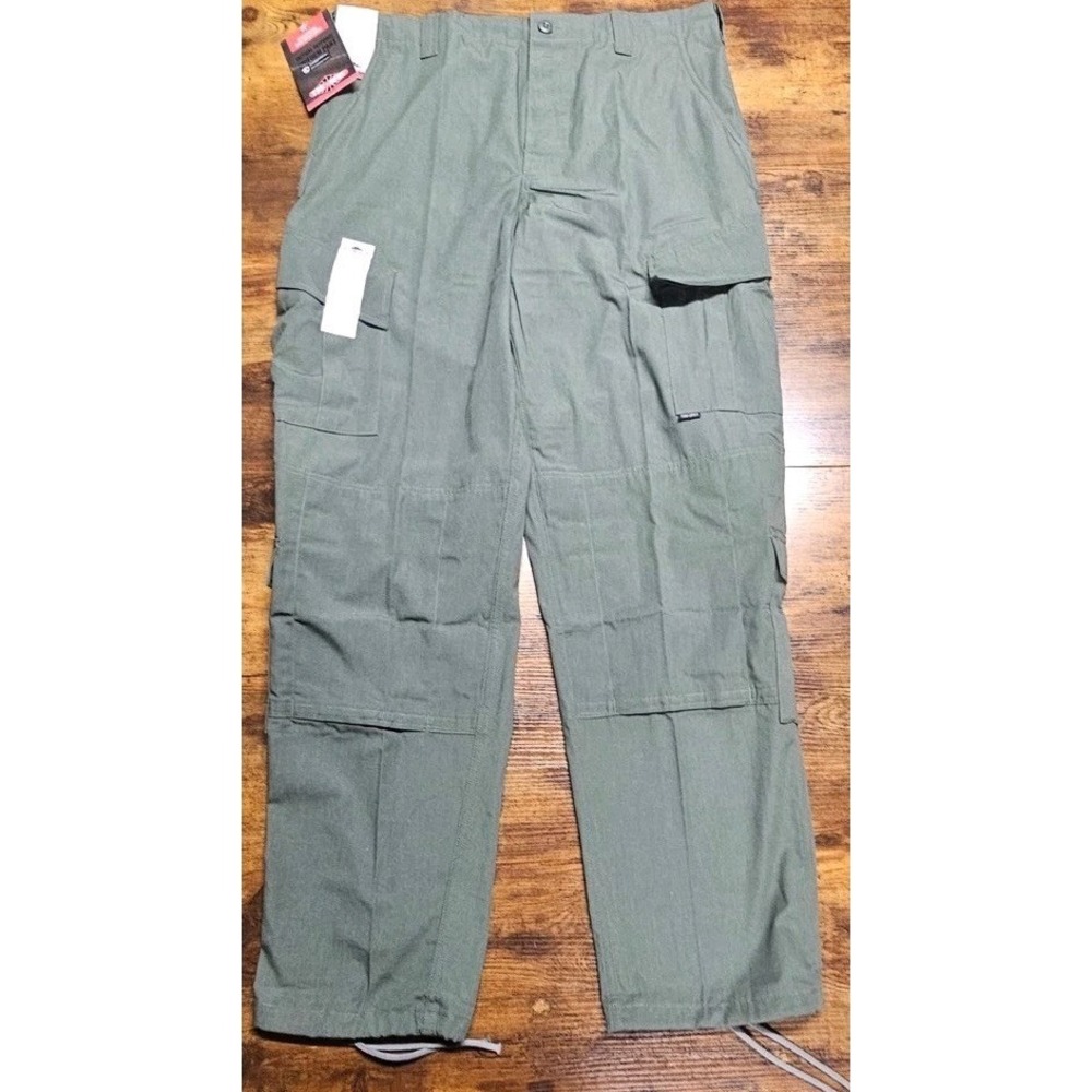 Tru Spec Tactical Response‎ Uniform Pant Men OD Green-Sage Size Large NWT